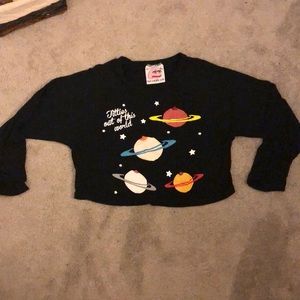 O-mighty top “titties out of this world”